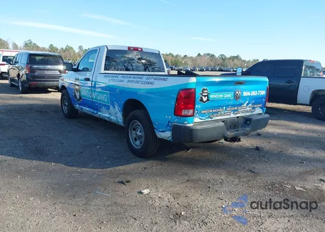 2013 Ram 1500 Tradesman из США, поврежденный, VIN 3C6JR6DG4DG576493